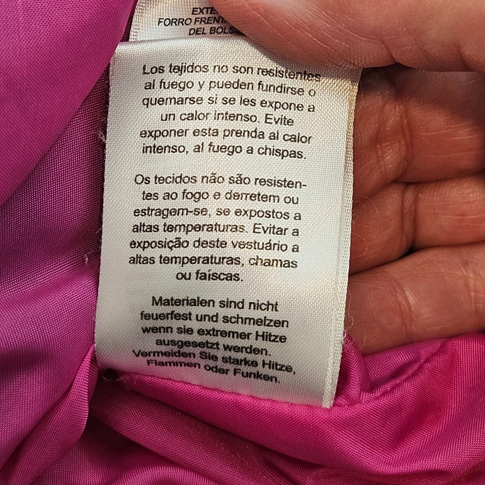 COLUMBIA Quilted Jacket Women XL Pink Vertex Interchange Puffer Fleece Lined - Picture 14 of 16